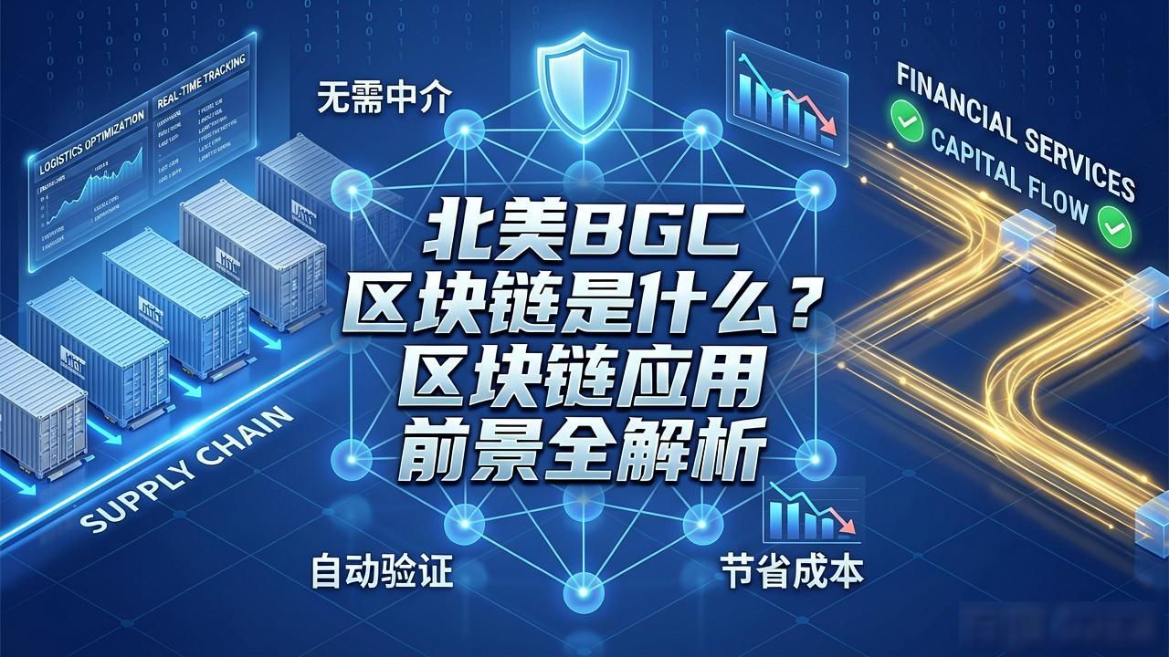 智能合约供应链金融_区块链技术北美市场应用_北美BGC区块链