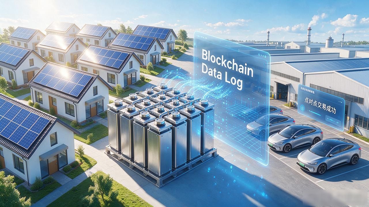 车桩互动_分布式光伏结算_能源区块链探索